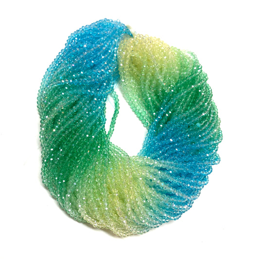 Kristal Boncuk, Mix Çin Kristali-3mm-70