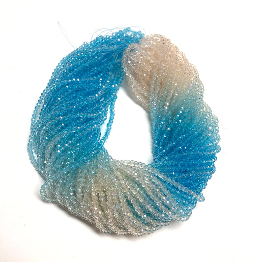 Kristal Boncuk, Mix Çin Kristali-3mm-73