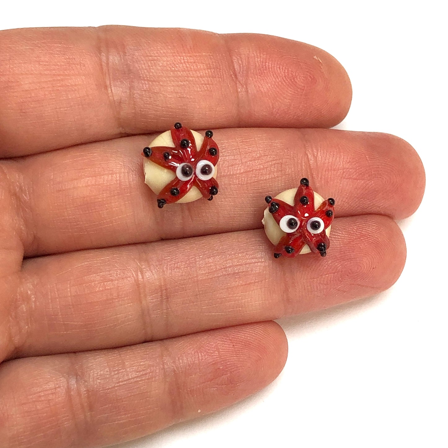 Murano Cam Denizyıldızı - Turuncu