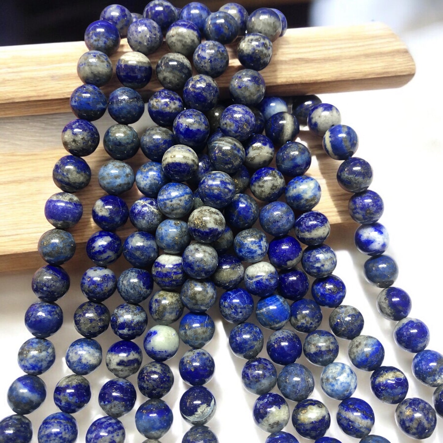 A Kalite Lapis Lazuli- 10mm