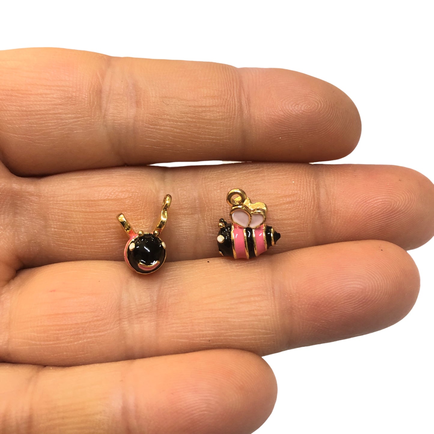 Altın Kaplama Üç boyutlu Siyah Arı Sallantı