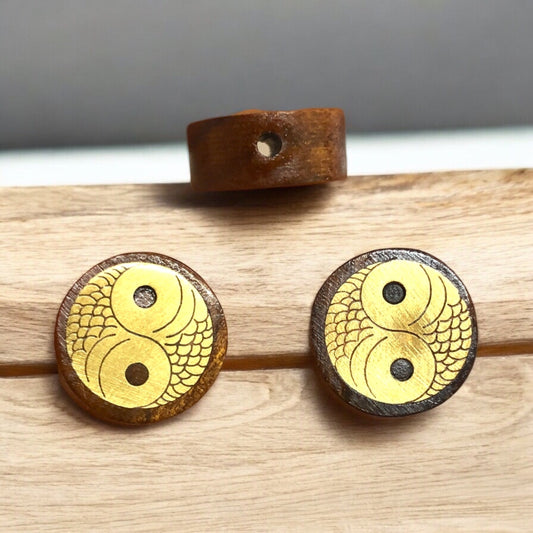 Esmer Venge Üzeri Pirinç Kakma Aparat - 10