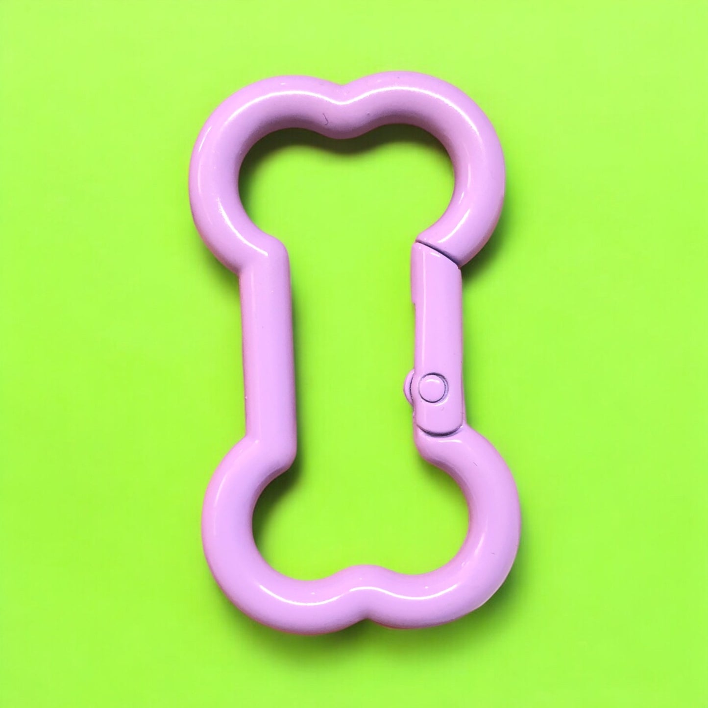 Mineli Kemik Anahtarlık Aparatı - Lila