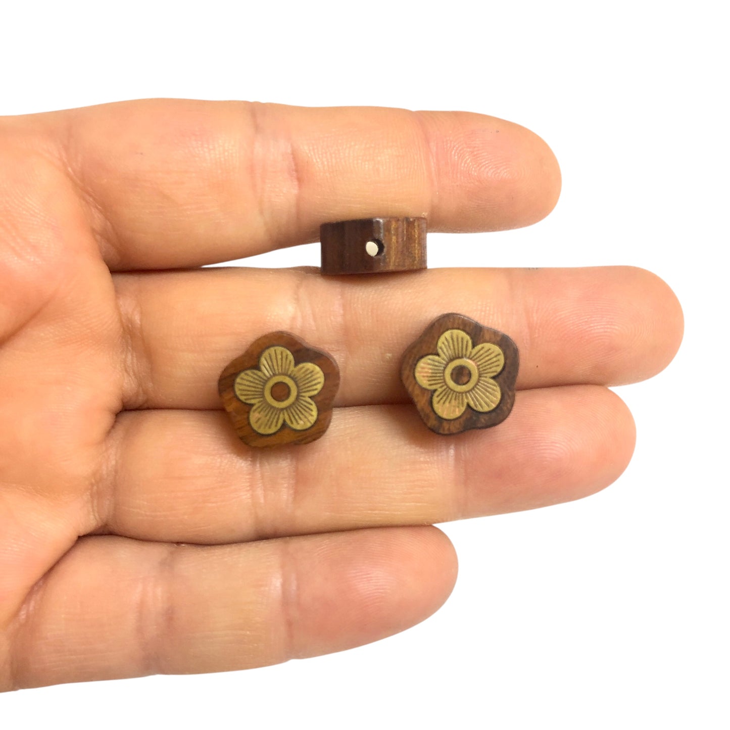 Esmer Venge Üzeri Pirinç Kakma Aparat - 11