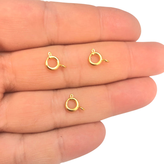 Sarı Çelik Fermuar Kilt 6mm