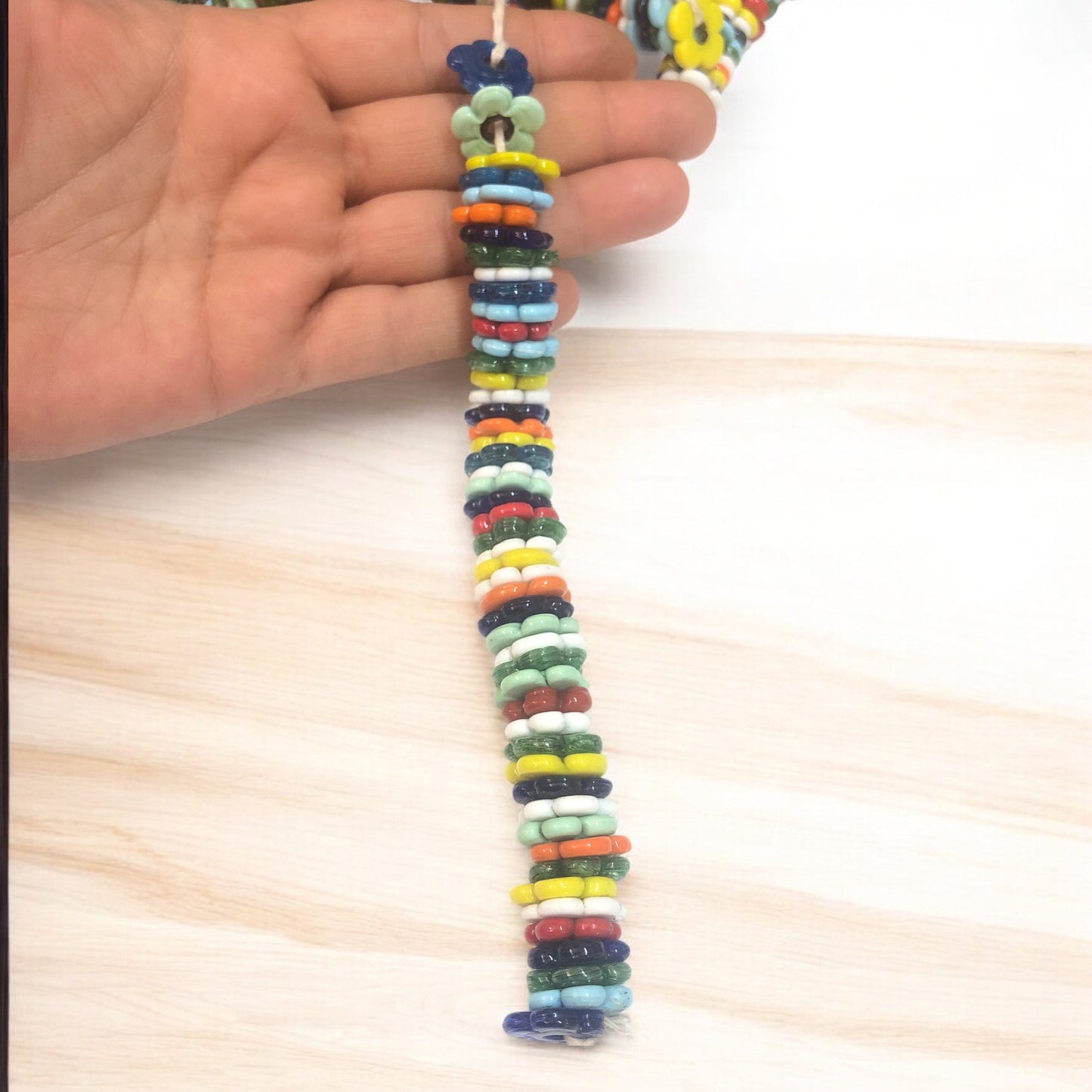 Orta Boy Ocak Boncuğu Çiçek - Mix 2