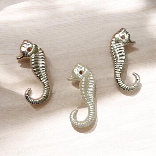 Akrilik Gümüş Yaldızlı Sallantı Denizatı