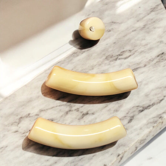 A Kalite Akrilik 7.9x32mm- Ebruli Krem