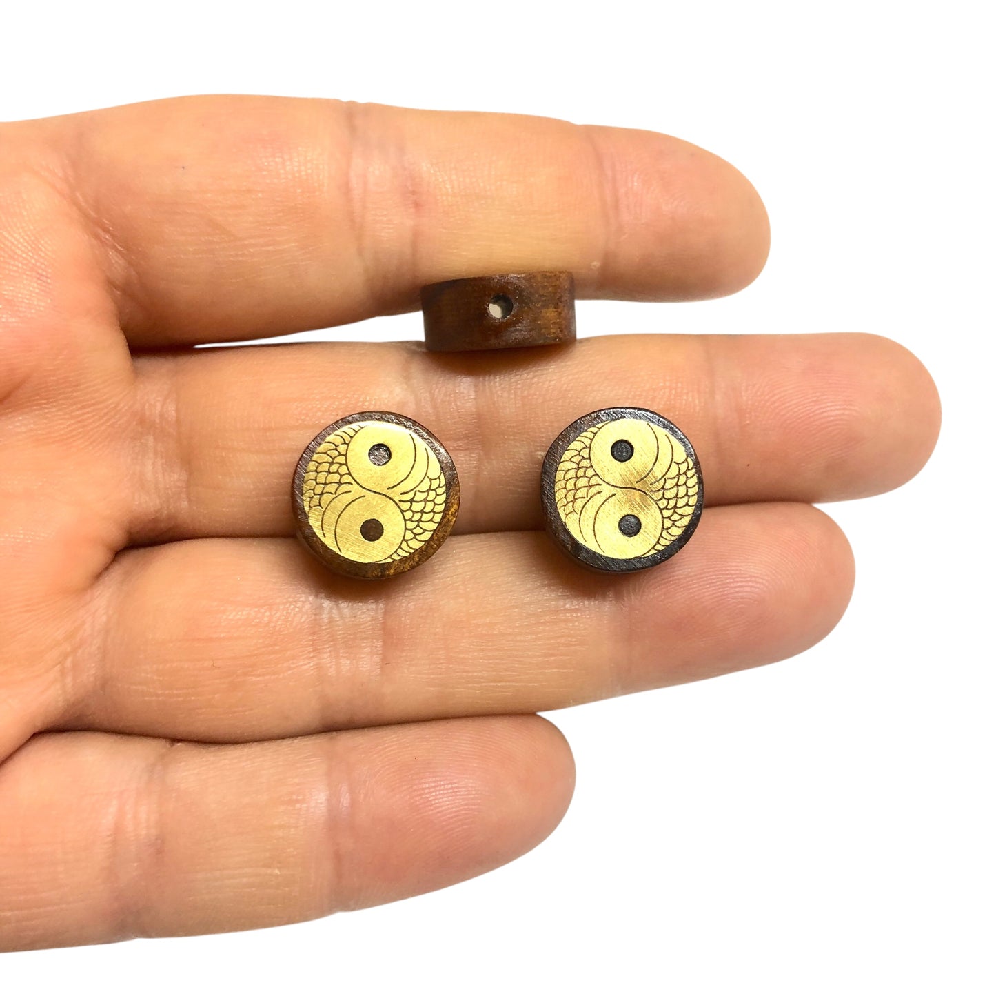 Esmer Venge Üzeri Pirinç Kakma Aparat - 10