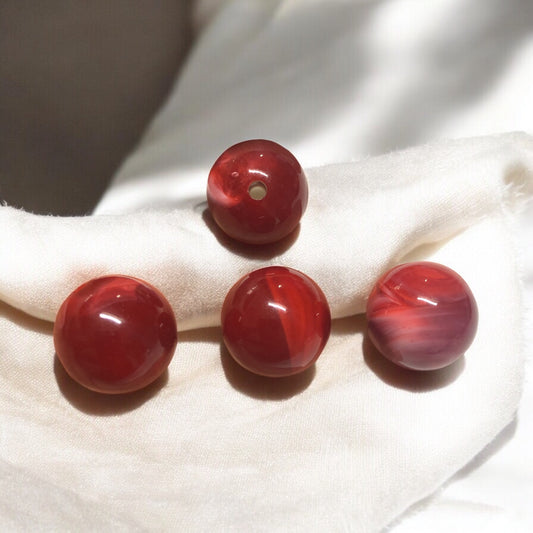 A Kalite Akrilik 18mm Top- Ebruli Kırmızı