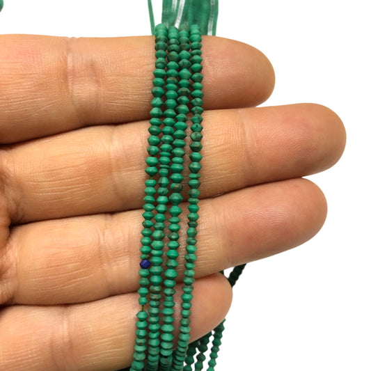 Afgan Taşı Rondel - Yeşil