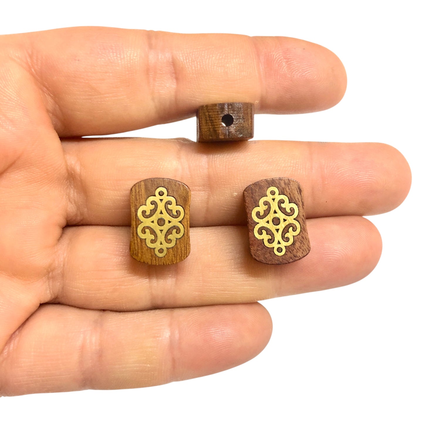 Esmer Venge Üzeri Pirinç Kakma Aparat - 13