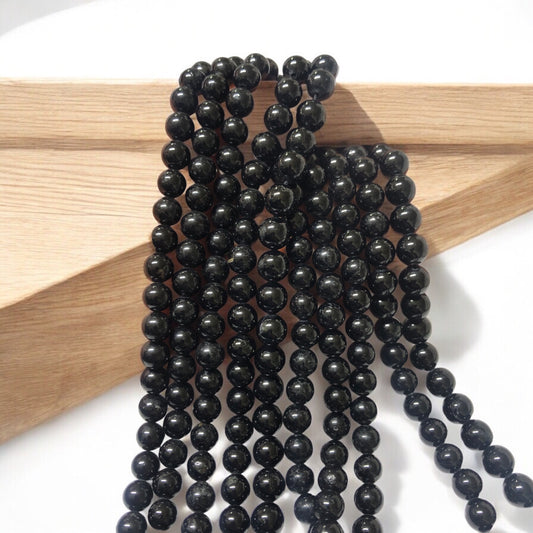 Siyah Turmalin Taşı -8mm