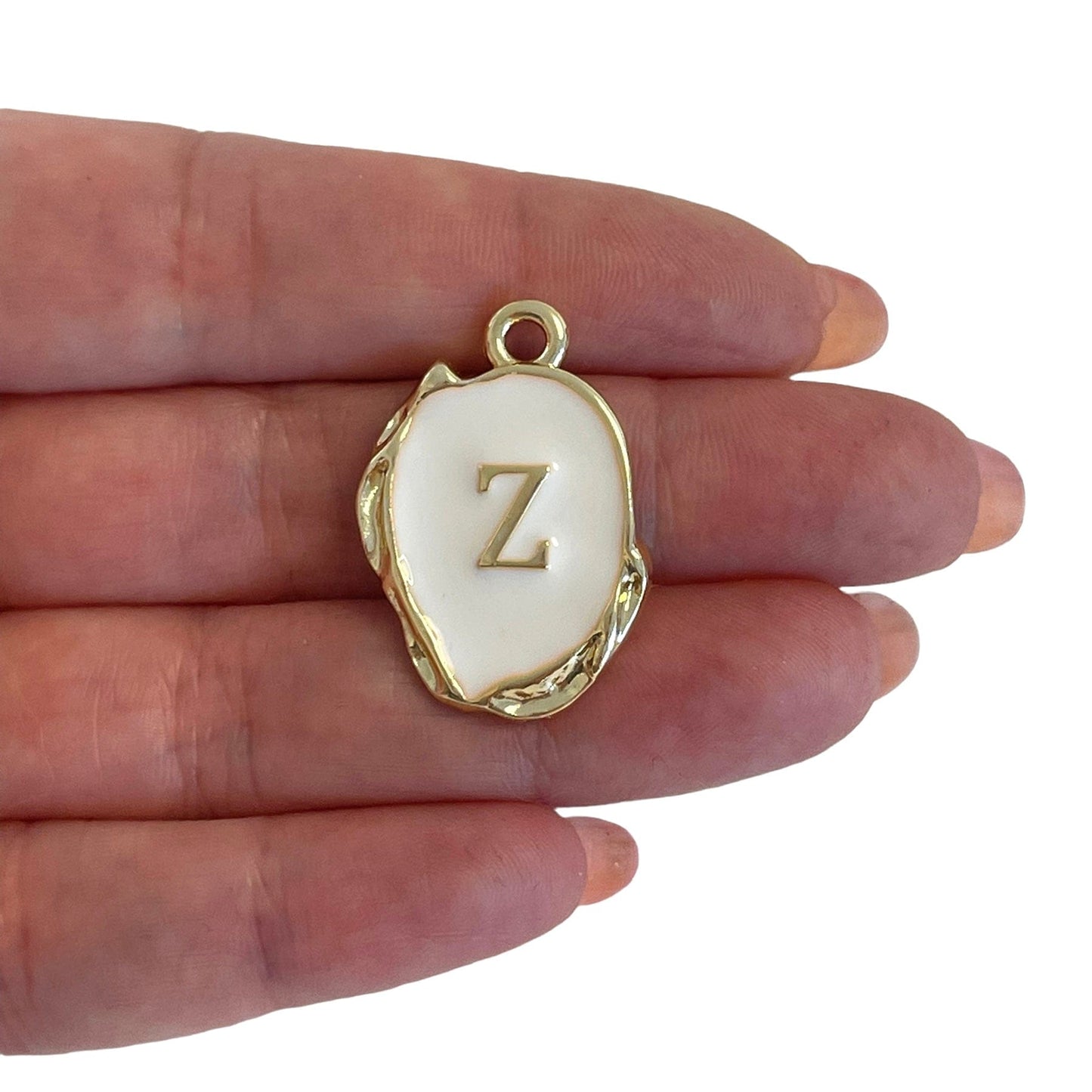 Altın Kaplama Mineli Beyaz Harf