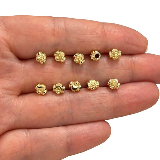 Altın Kaplama 5mm Uzun Dorica