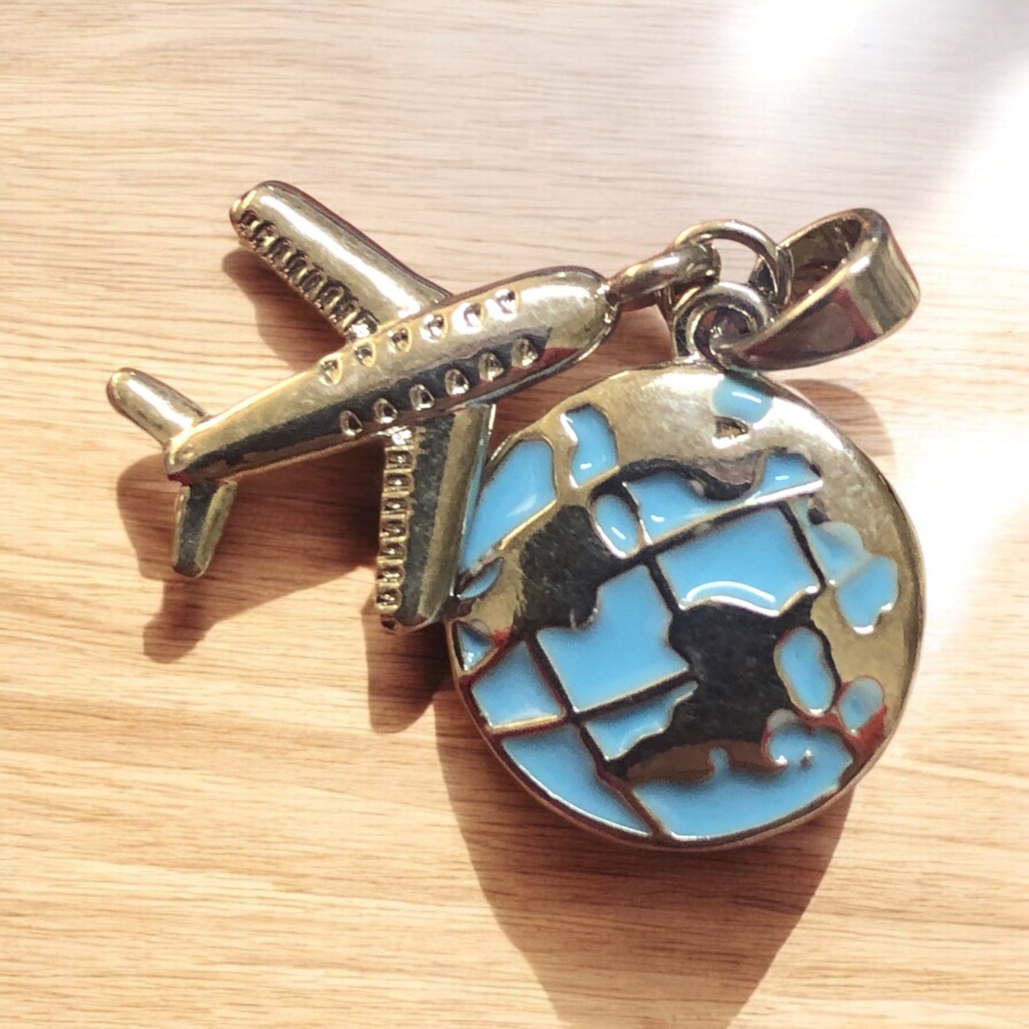 Rodyum Kaplama Mineli Dünya Seyahati Seti