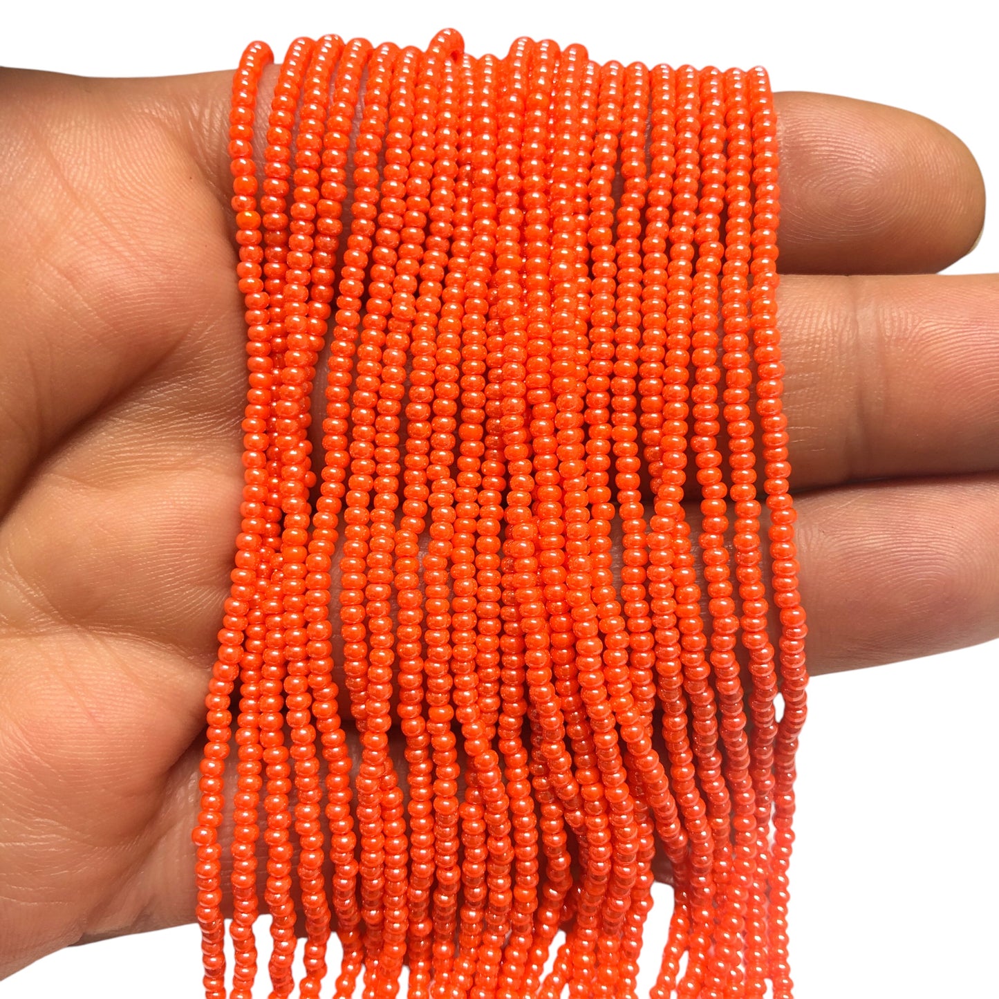 Preciosa Dizi Sand Beads 11/0 -98140-Opaque Orange