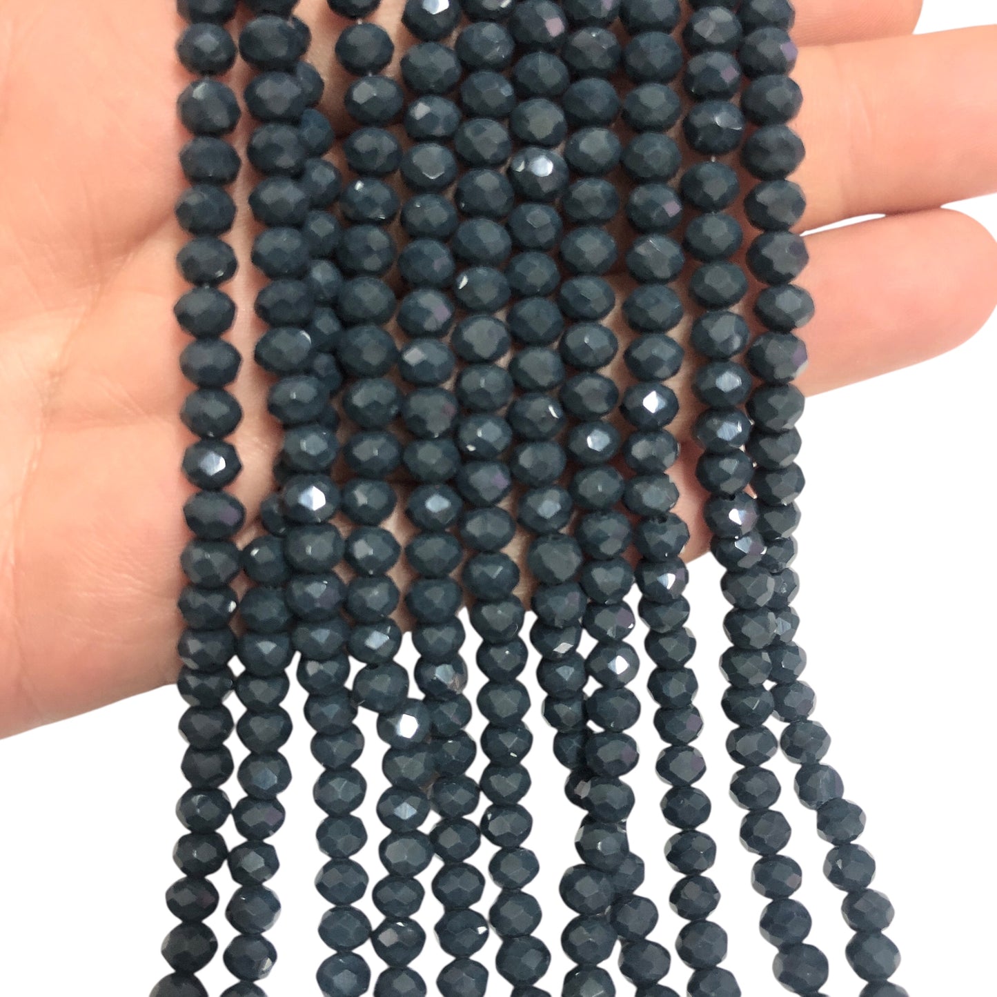 Çin Kristali 6mm - 6095 Duman Rengi