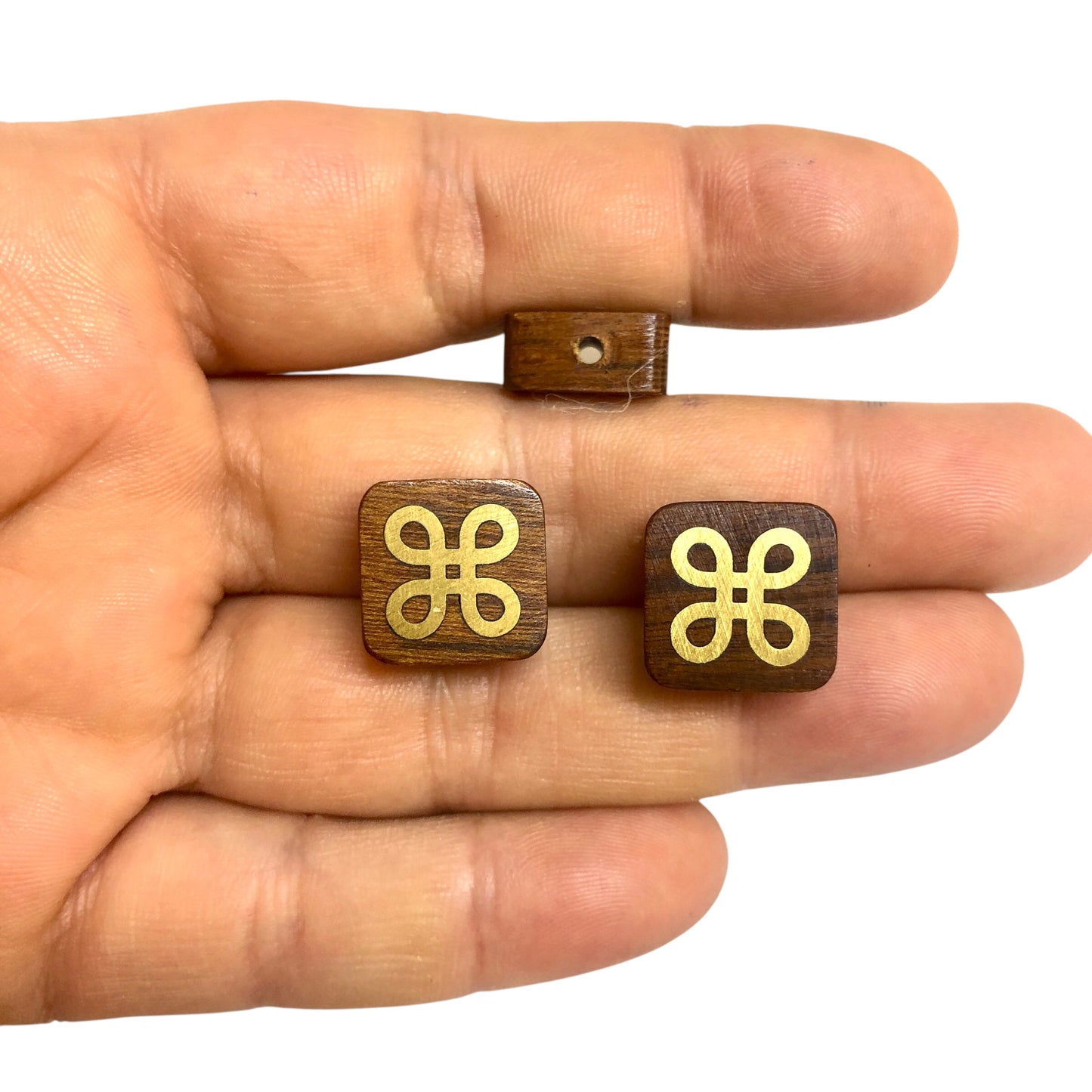 Esmer Venge Üzeri Pirinç Kakma Aparat - 15