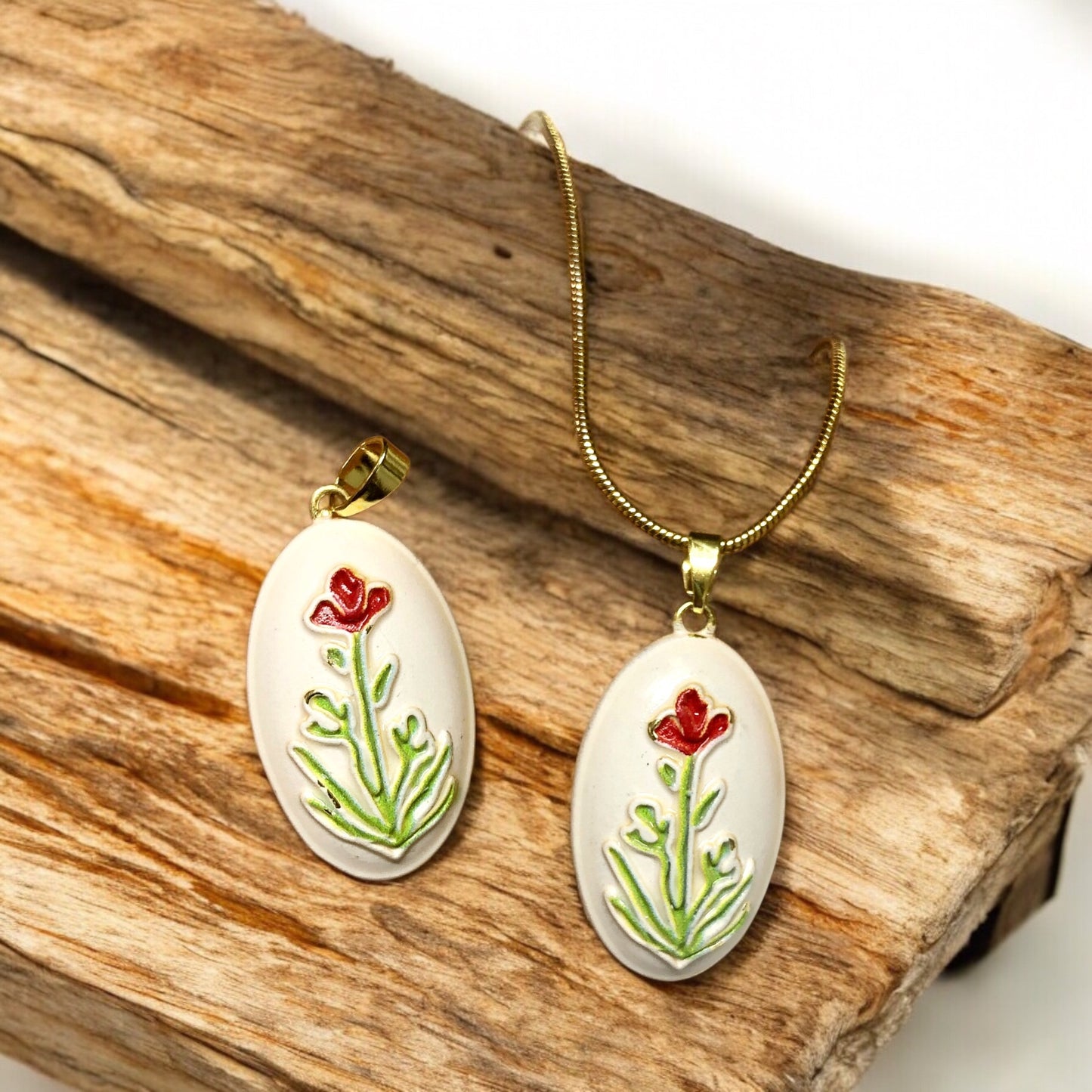 Gold Plated Zircon Stone T Lock -1
