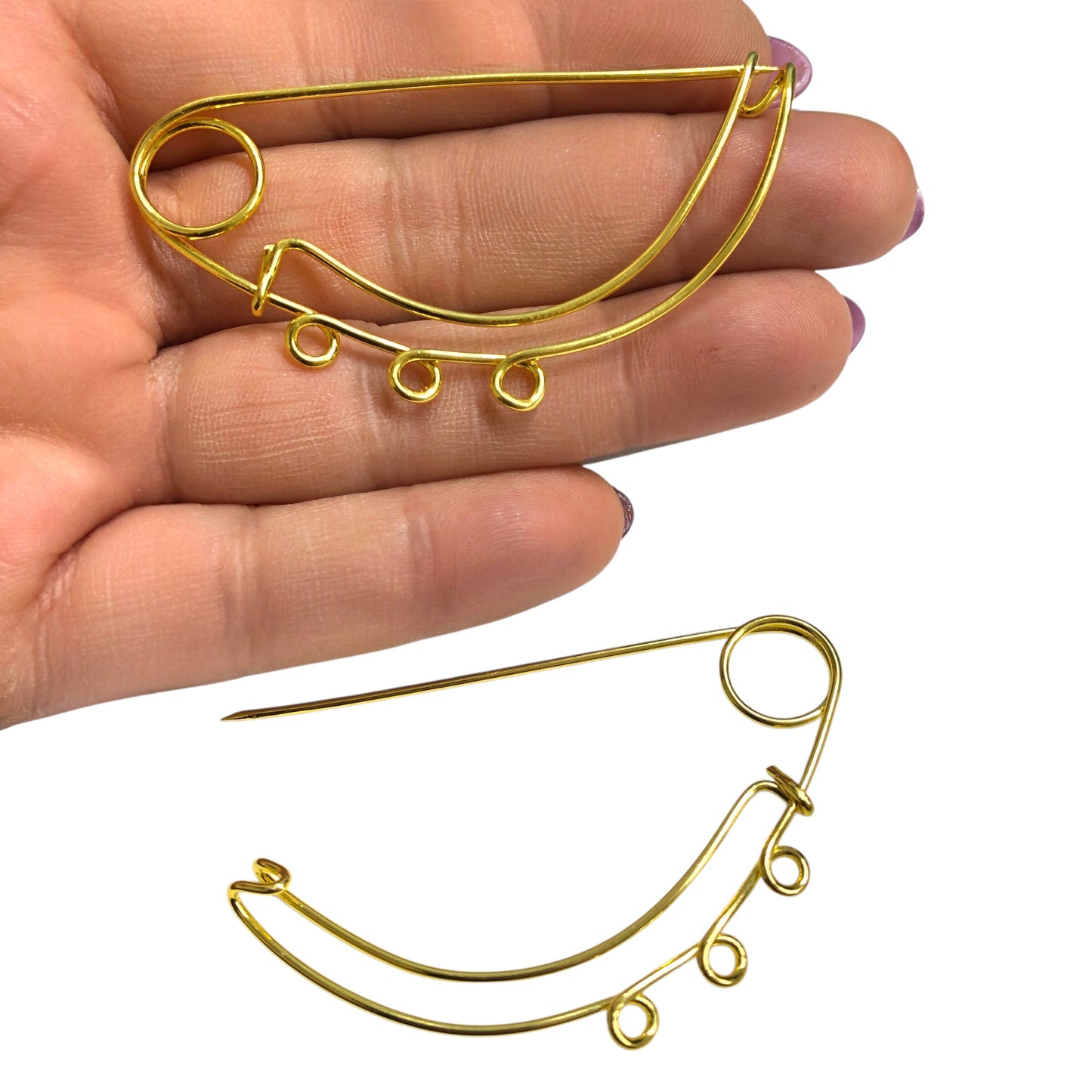Gold Plated Scottish Needle