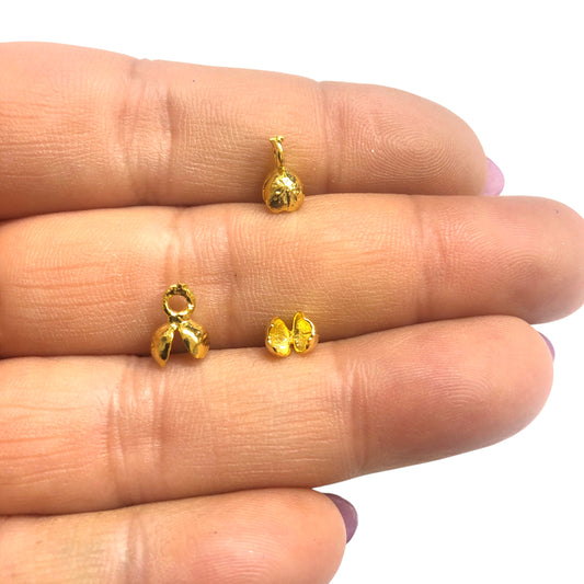 Brass Gold Plated Knot Closure - 2