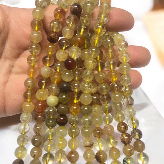 Gold Rutil Taşı (Beril) - 8 mm