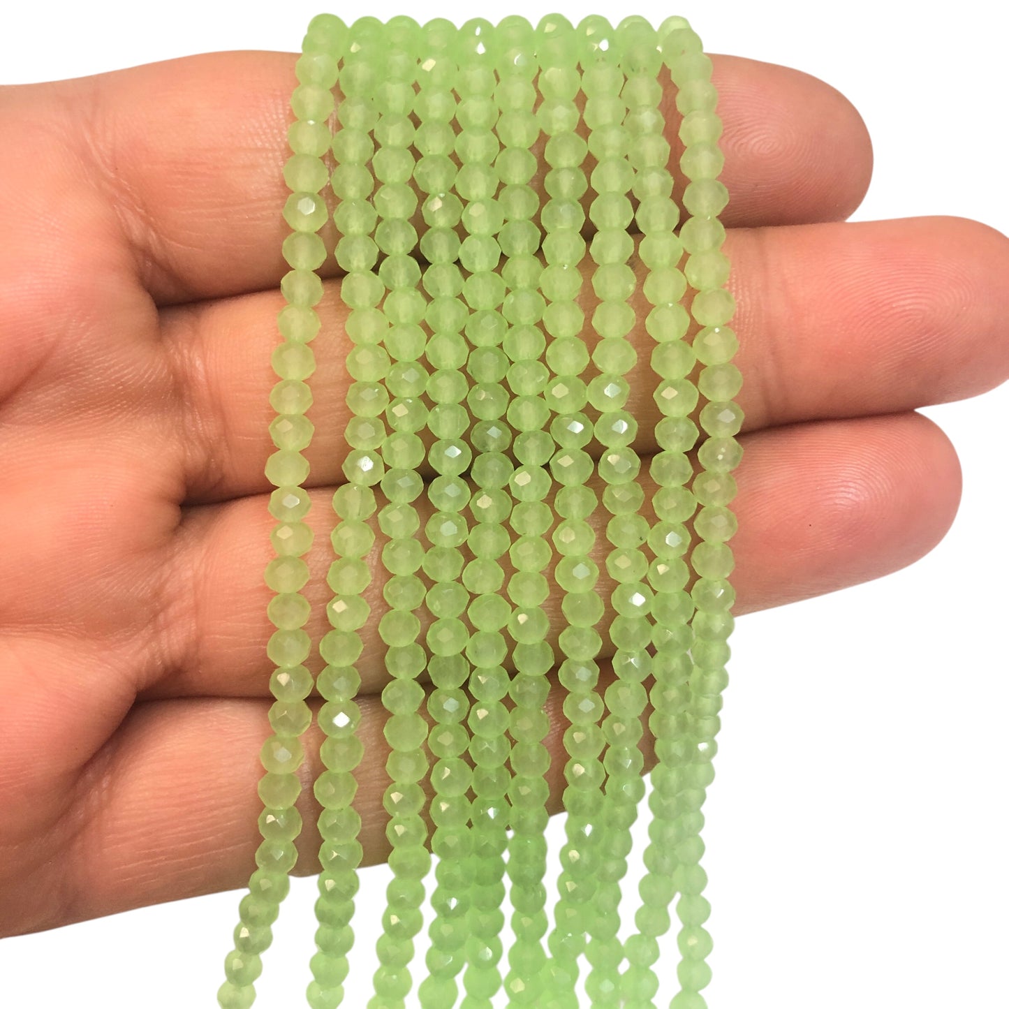 Crystal Beads, Chinese Crystal-3mm-38-Glossy Powder