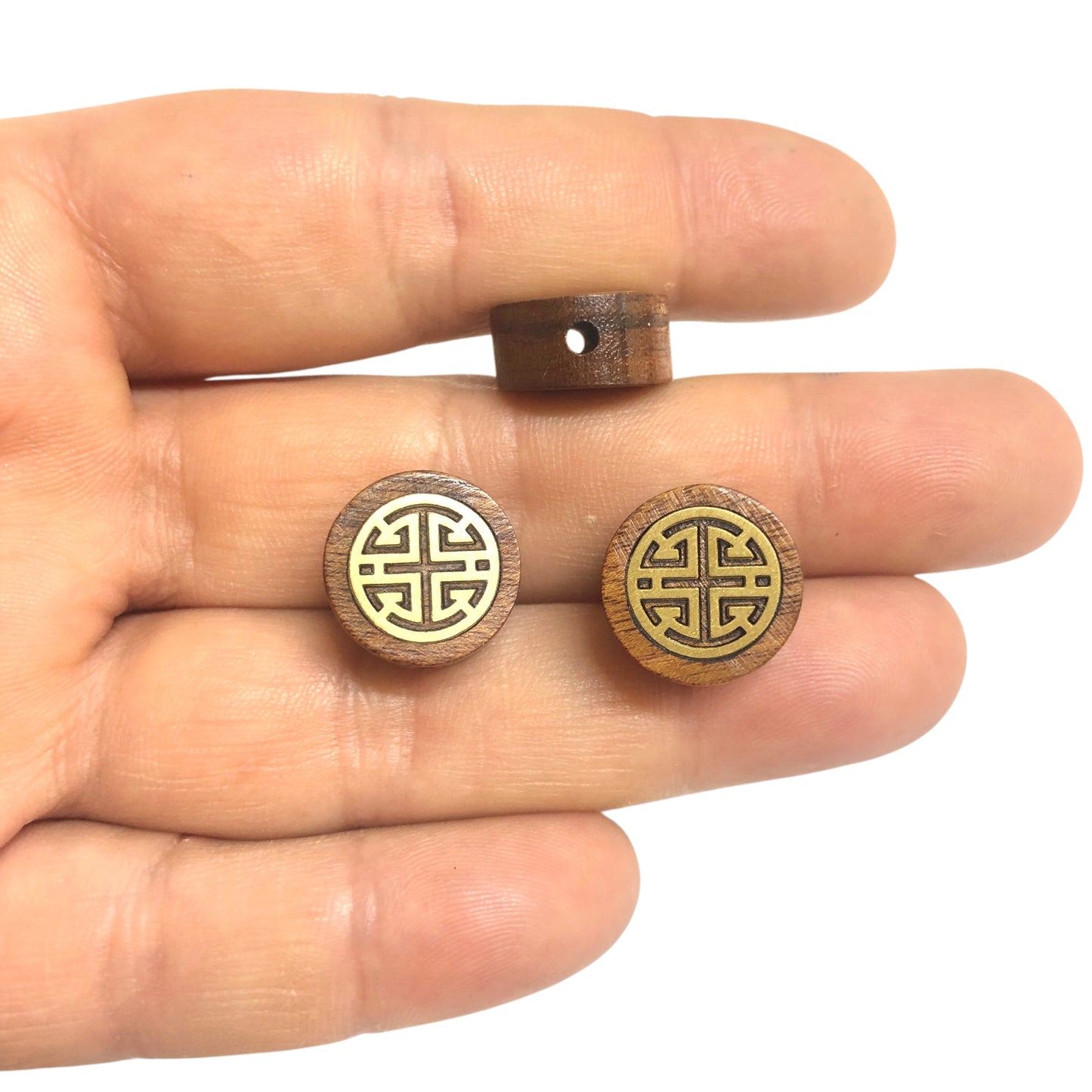 Esmer Venge Üzeri Pirinç Kakma Aparat - 8