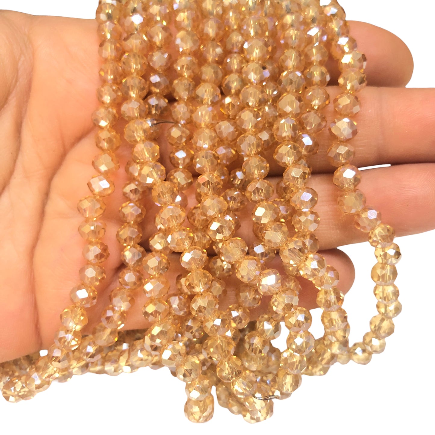 China Crystal 6mm - 39 - Matte Cream