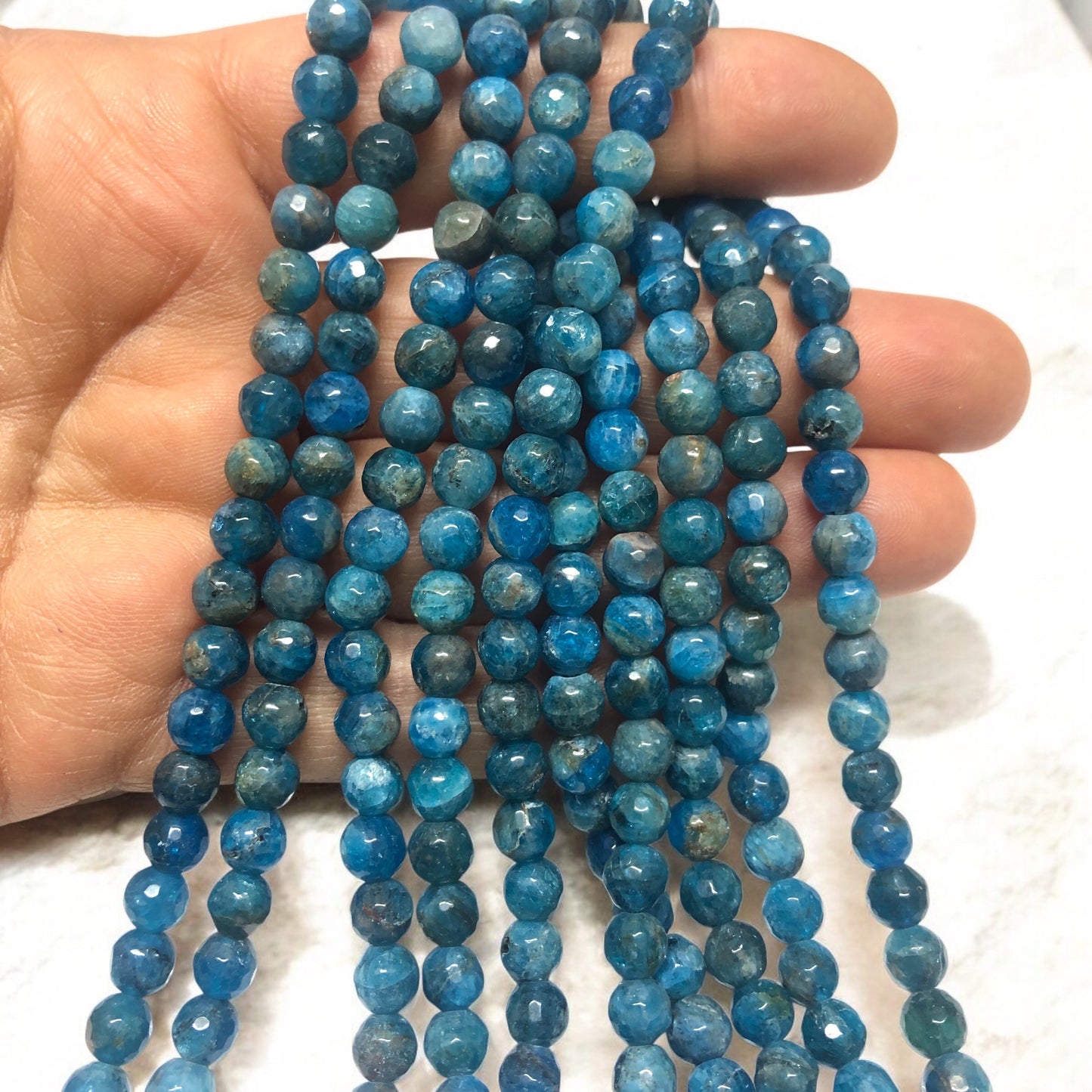 Faset Kesim Apatit Taşı - 6 mm