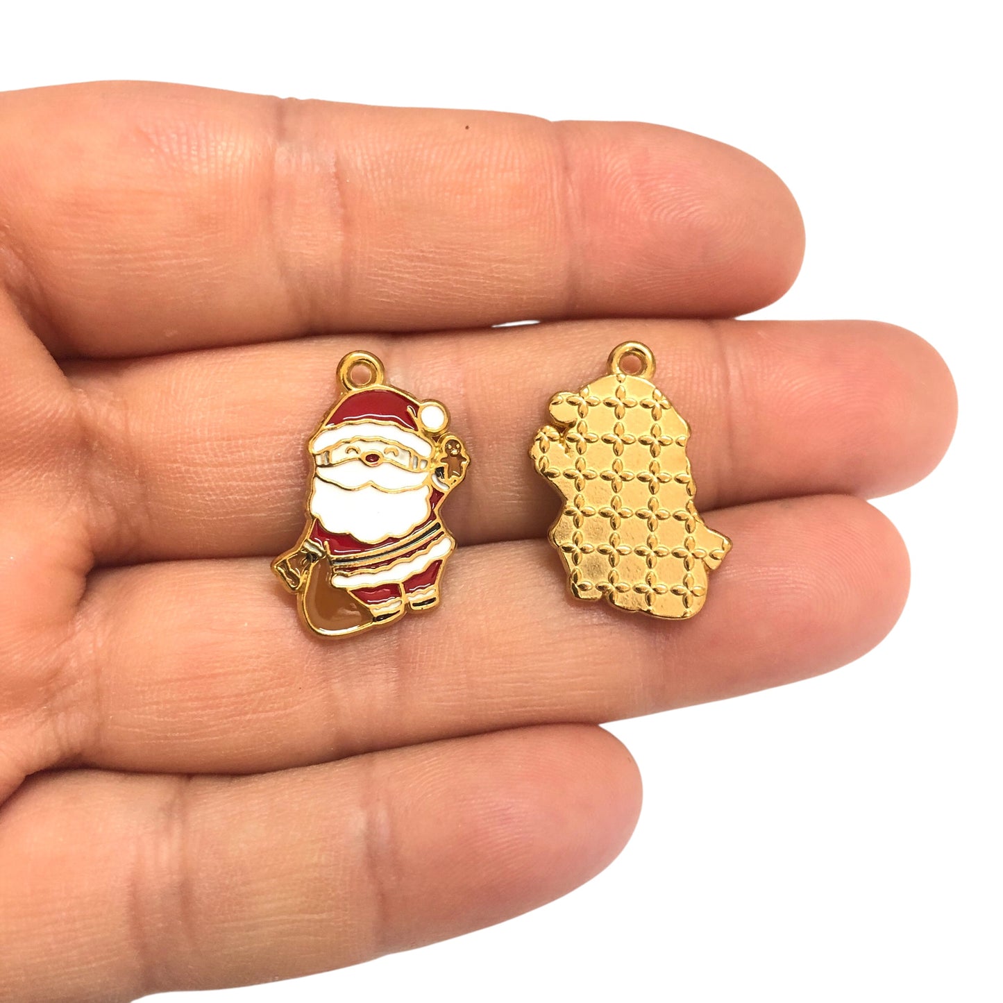 Sarı Çelik Yılbaşı Aparatı - Noel 🎅 Baba