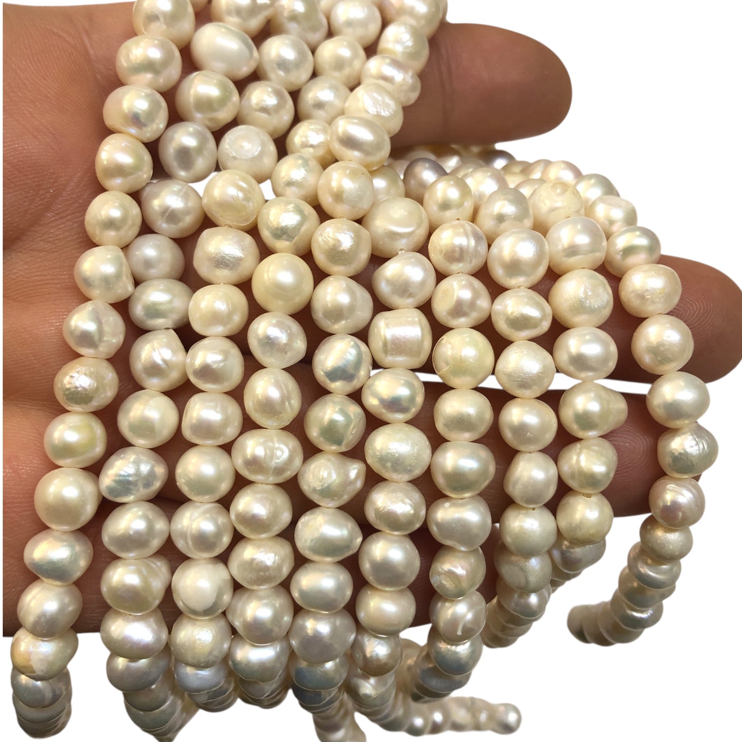 7 x 8 mm Doğal İnci