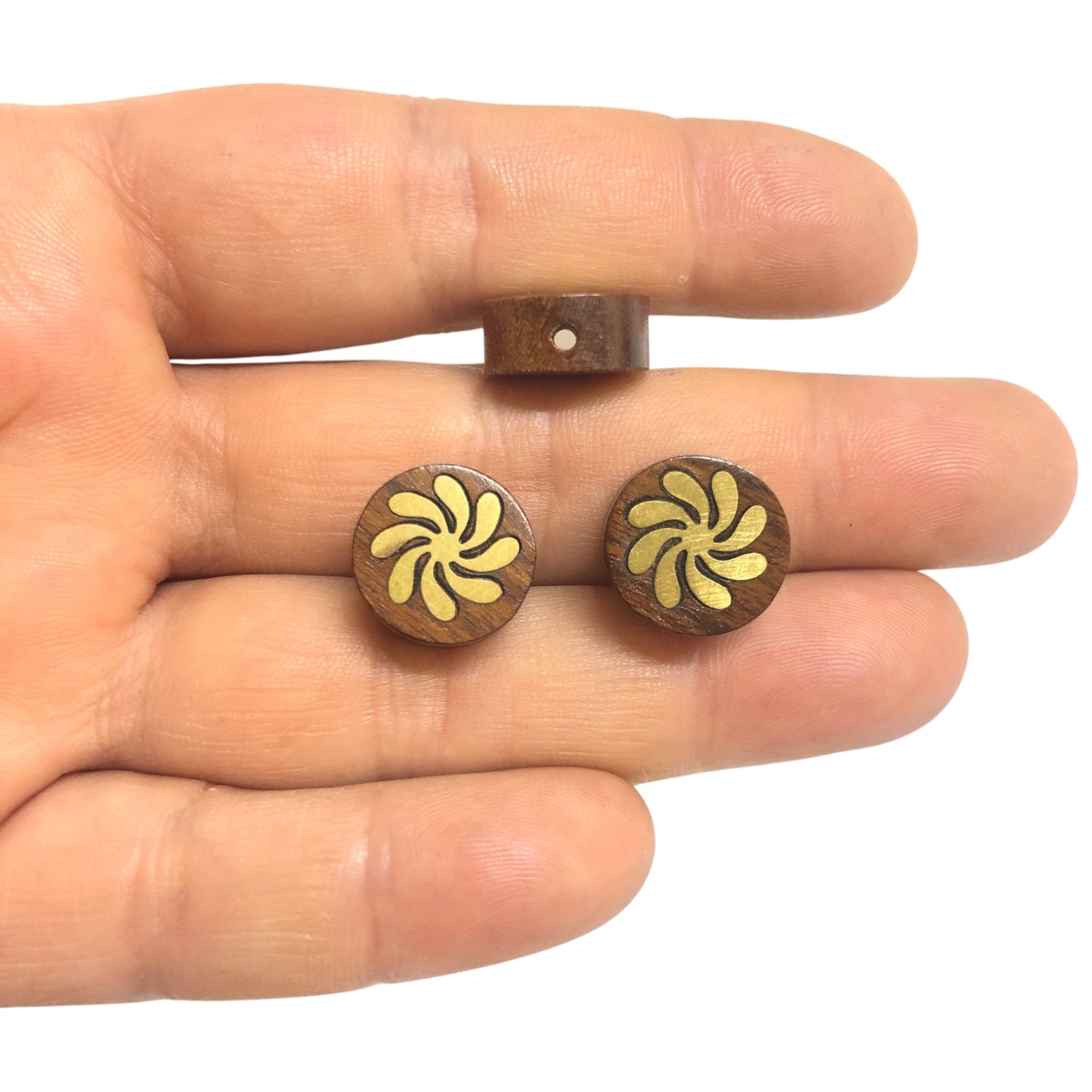 Esmer Venge Üzeri Pirinç Kakma Aparat - 3