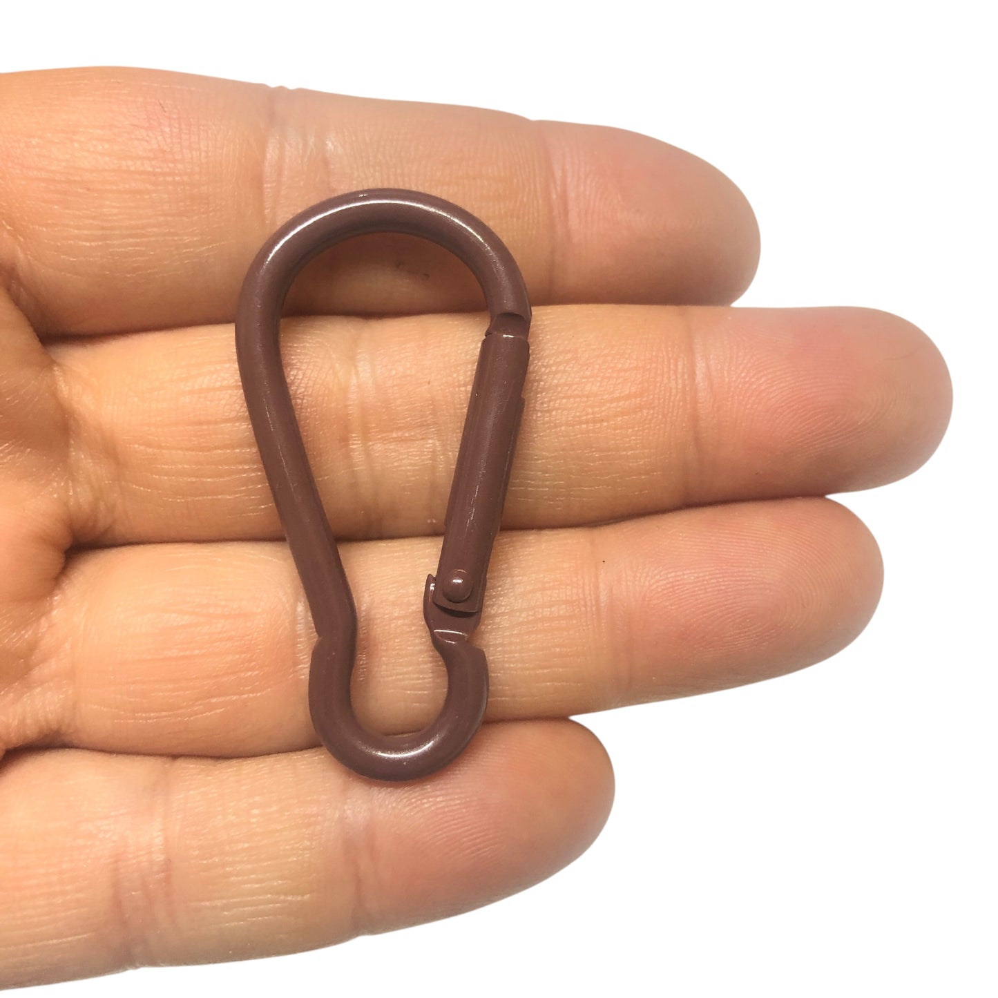 Çanta Charm Aksesuar& Anahtarlık Klipsi -Kahverengi