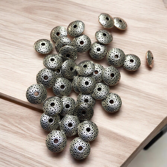 Zamak - 331 - Benekli Rondel 10 mm