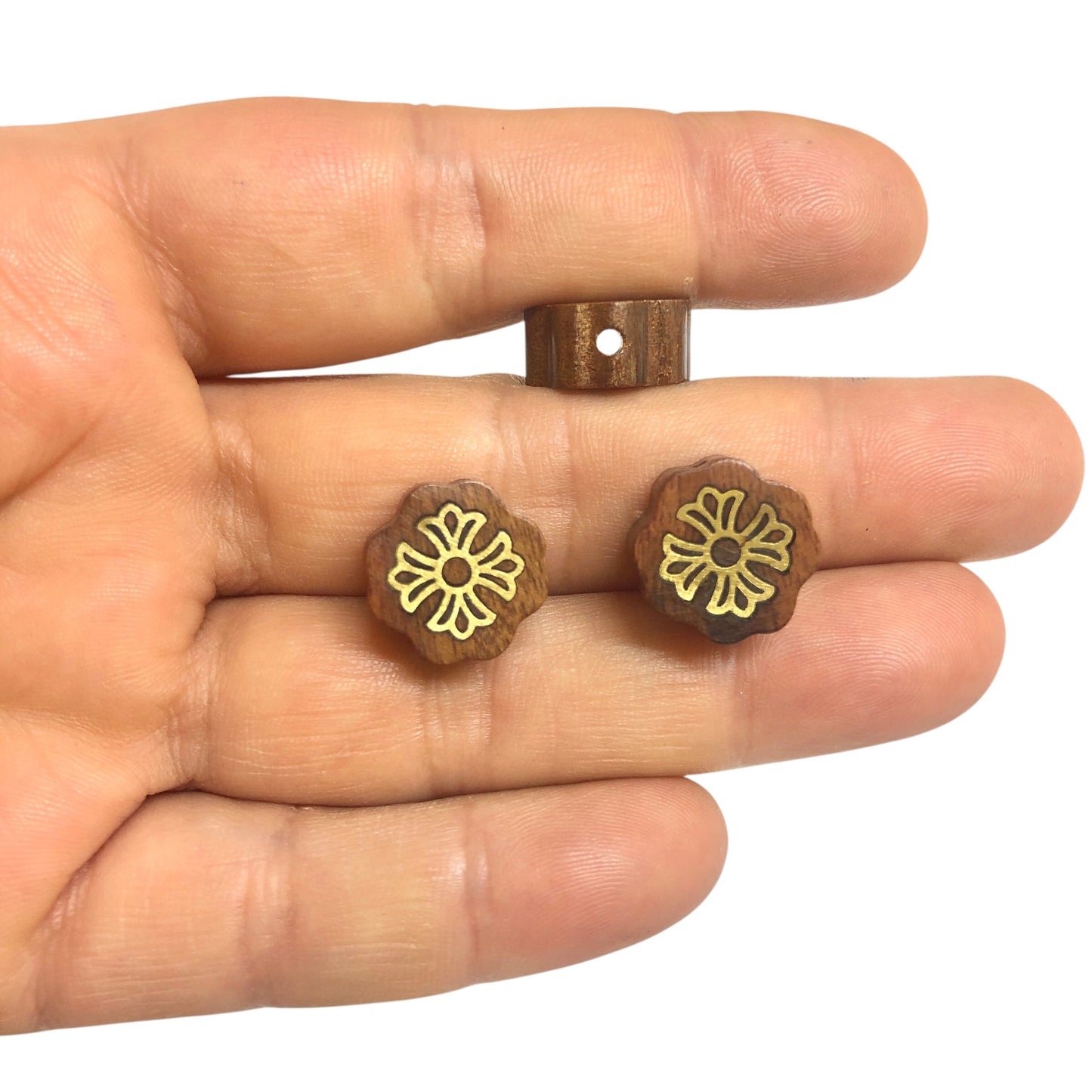 Esmer Venge Üzeri Pirinç Kakma Aparat - 12