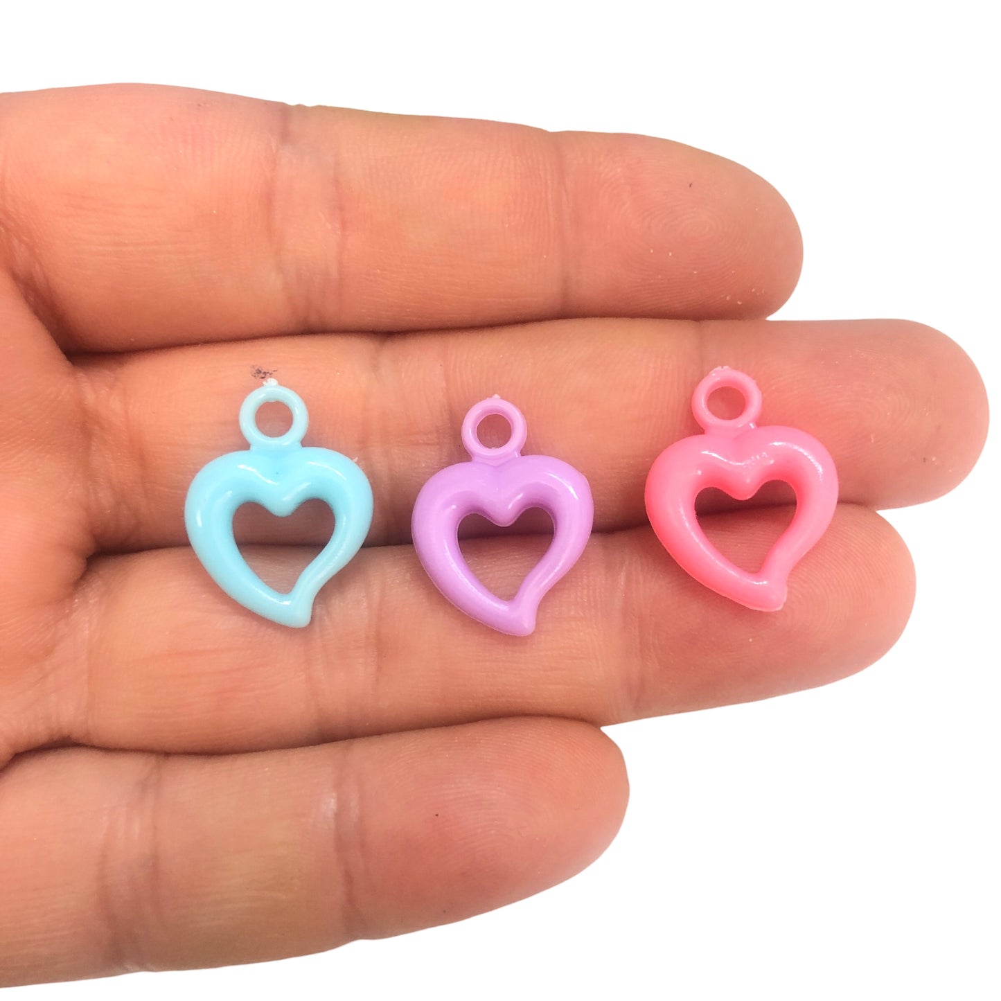 Akrilik Boncuk Sallantı Kalp