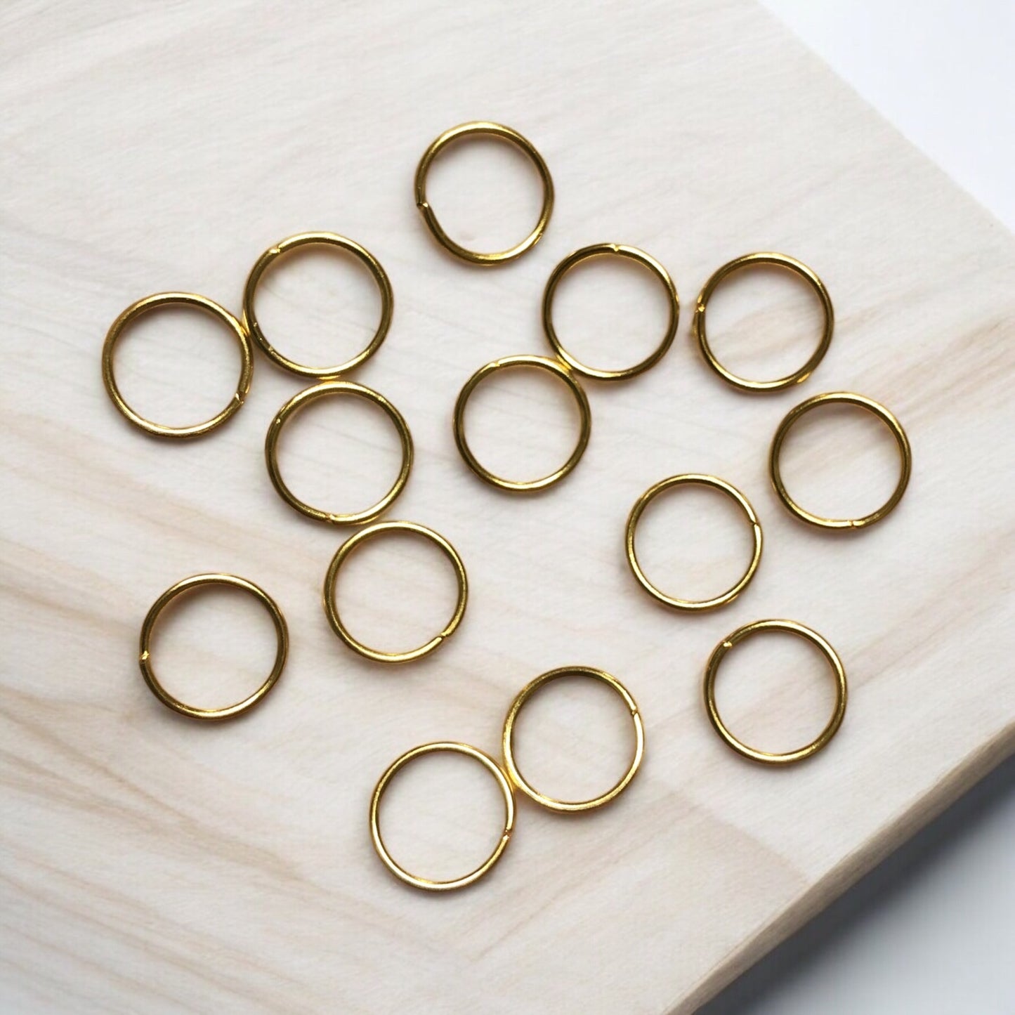 Vergoldeter Ring 6 mm