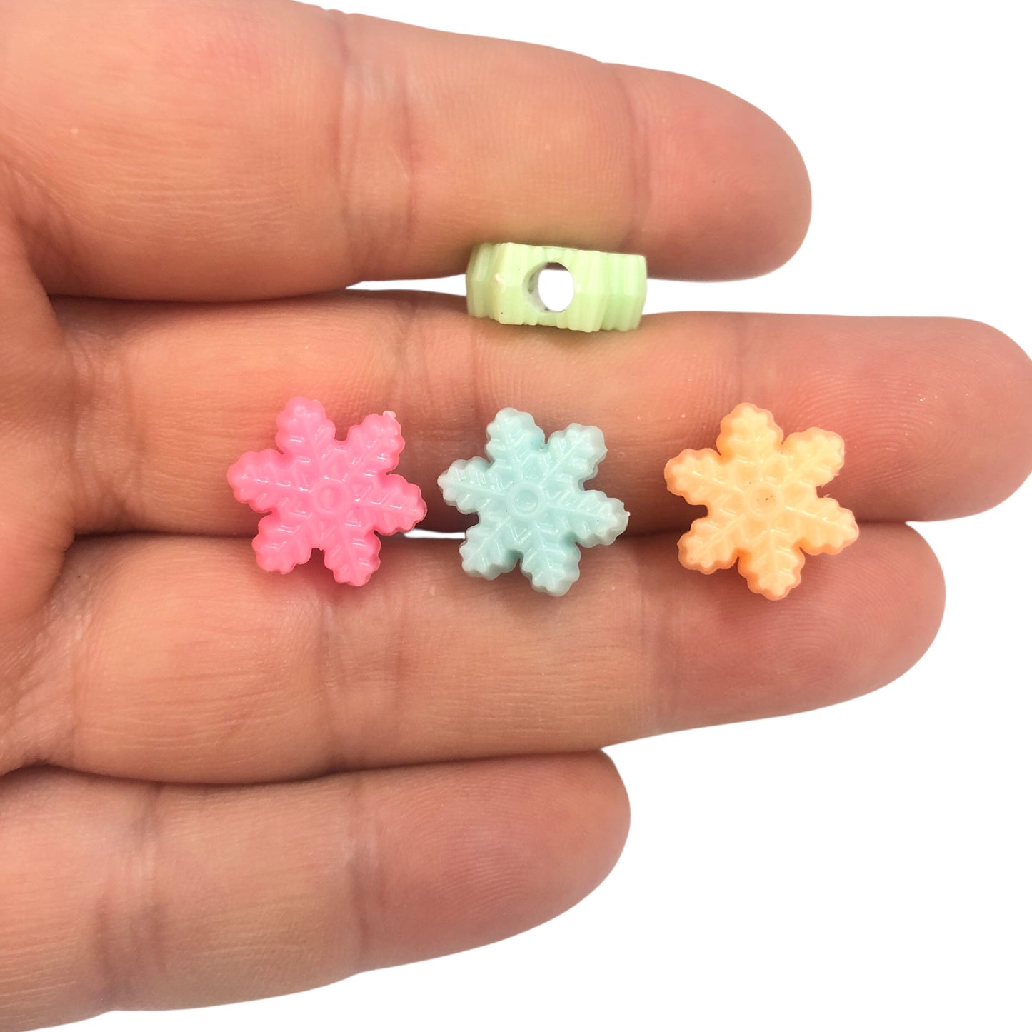 Akrilik Boncuk Kar tanesi