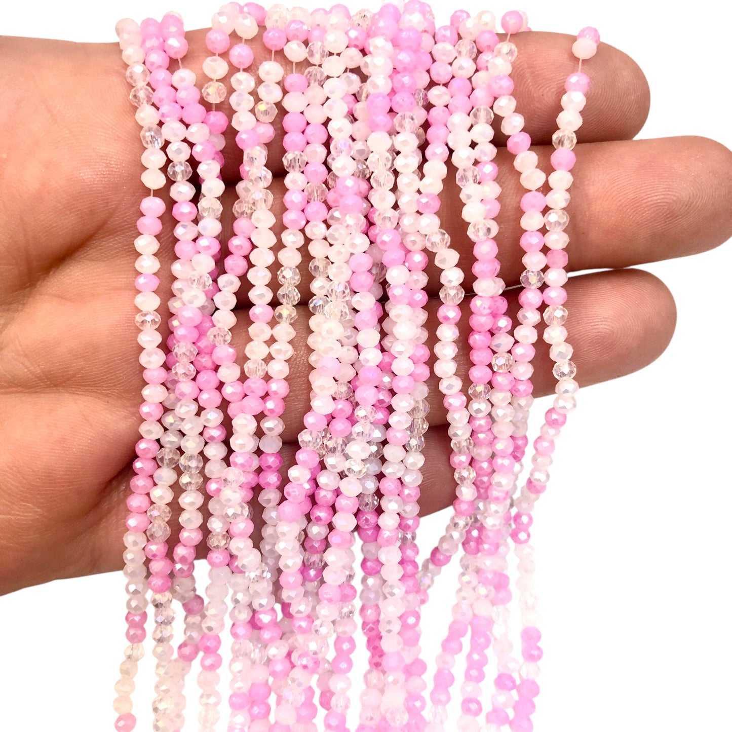 Crystal Beads, Chinese Crystal-2mm- 45 - Janjan Marbling