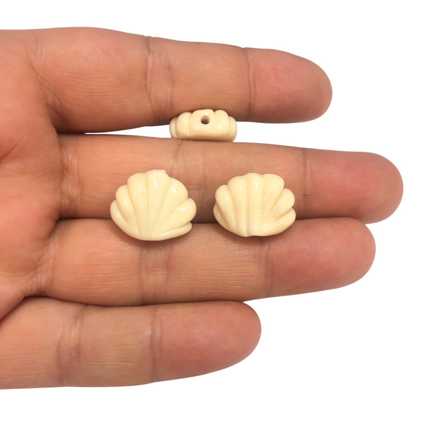 Murano Cam İstiridye Krem