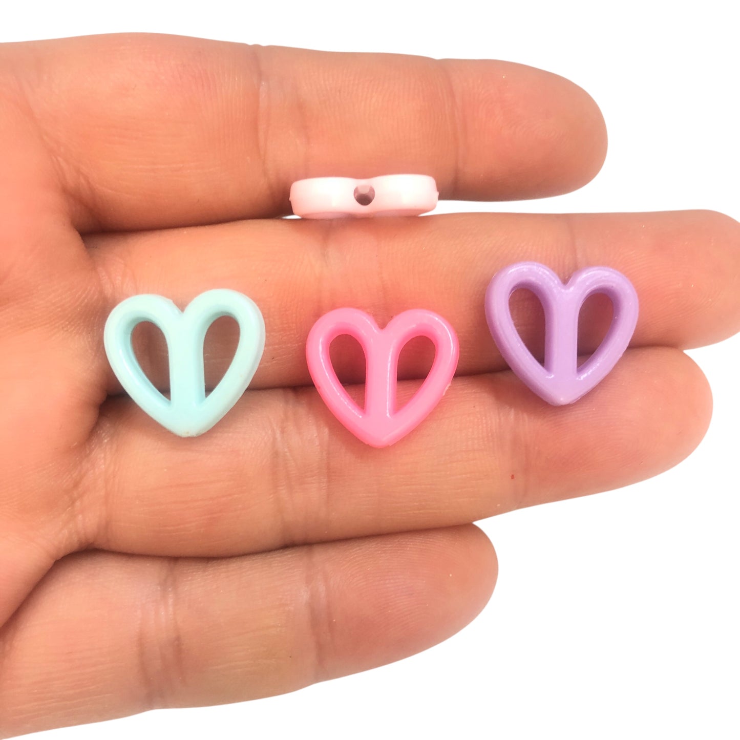 Akrilik Boncuk Boş Kalp