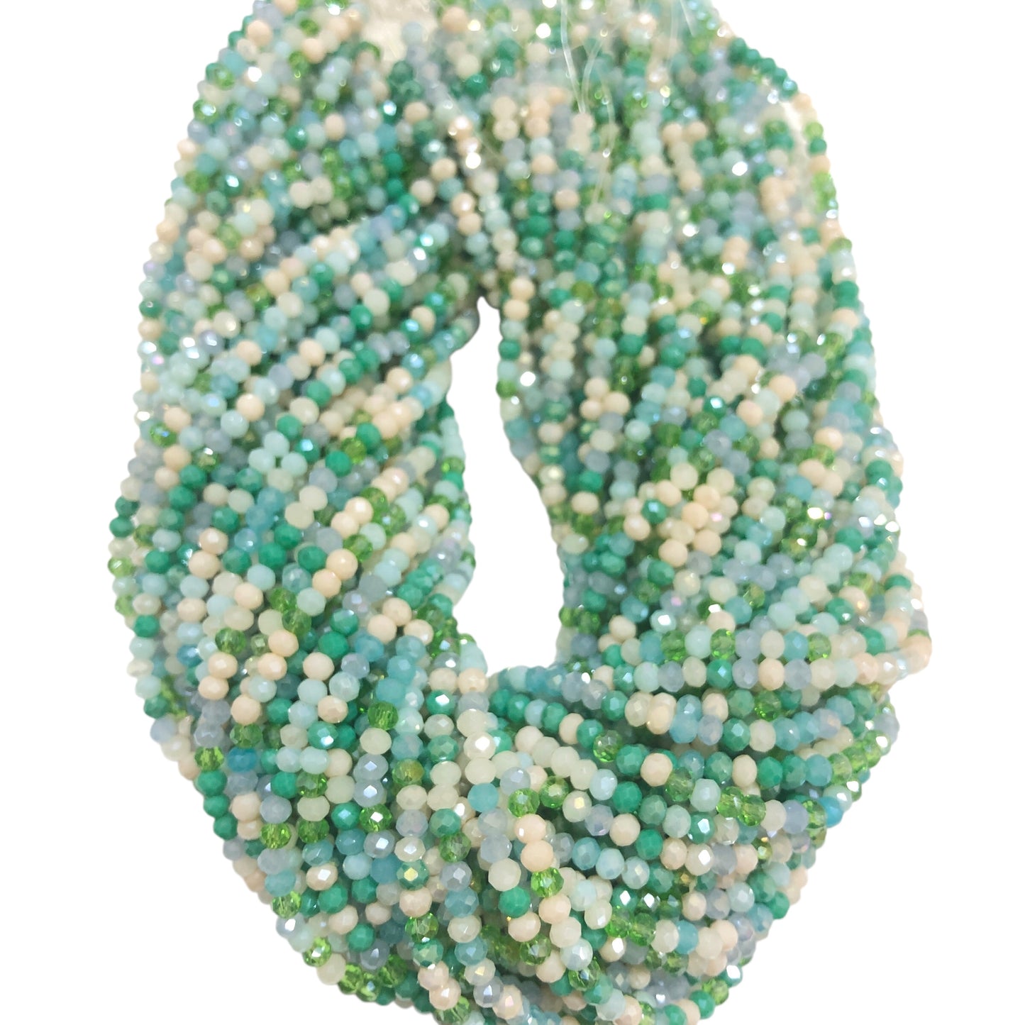 Kristal Boncuk, Mix Çin Kristali-3mm-81