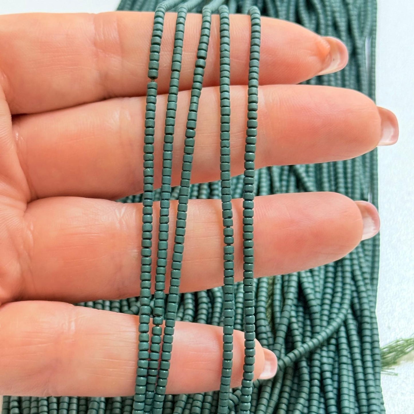 Afgan Boncuk - Ördekbaşı Yeşil-10