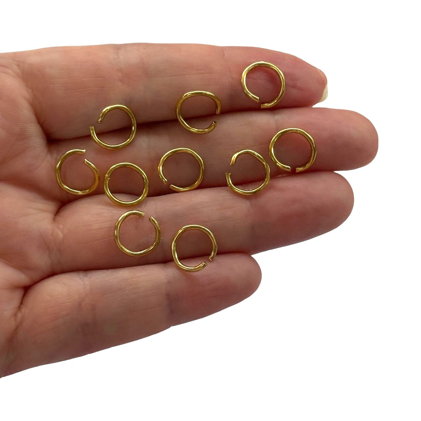 Sarı Çelik Halka 1.2 x 10mm (10 Ad.)