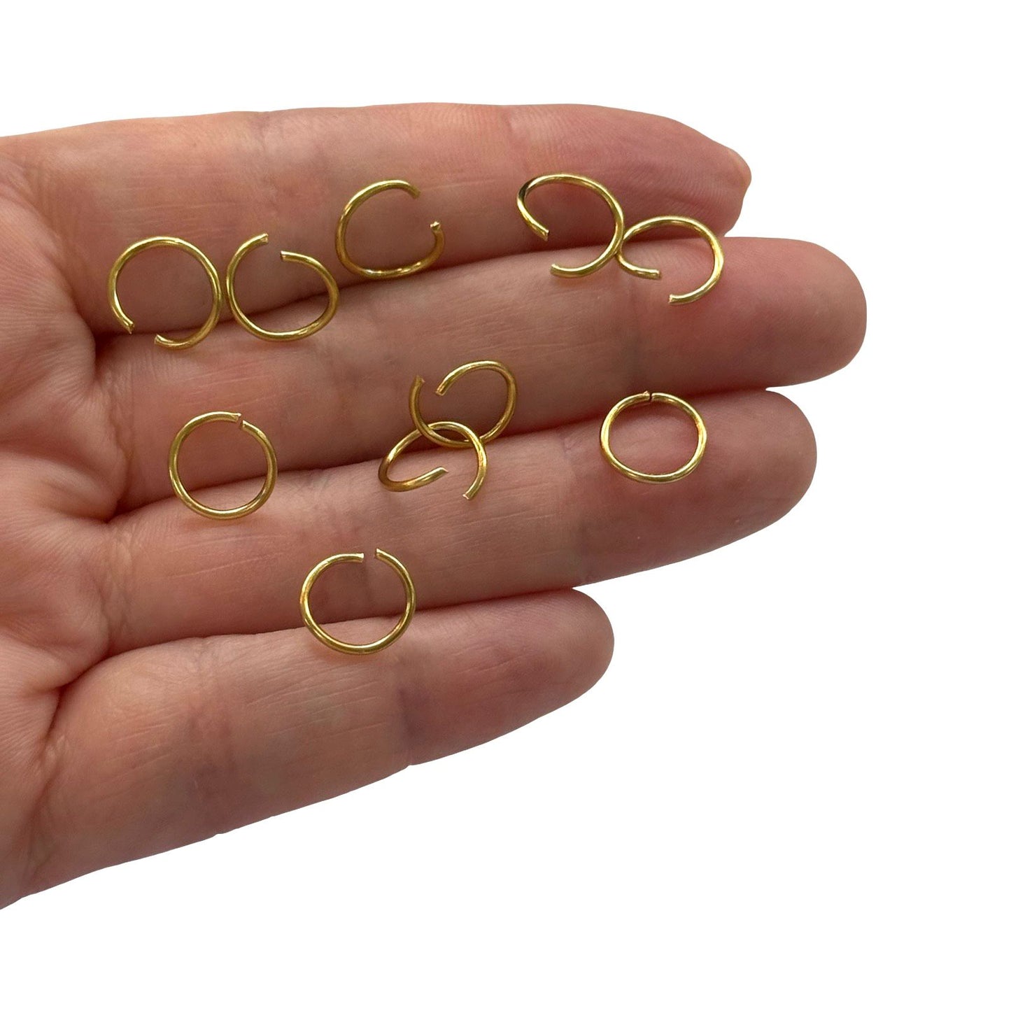 Sarı Çelik Halka 1.0 x 10mm (10 Ad.)