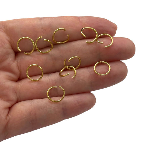 Sarı Çelik Halka 1.0 x 10mm (10 Ad.)