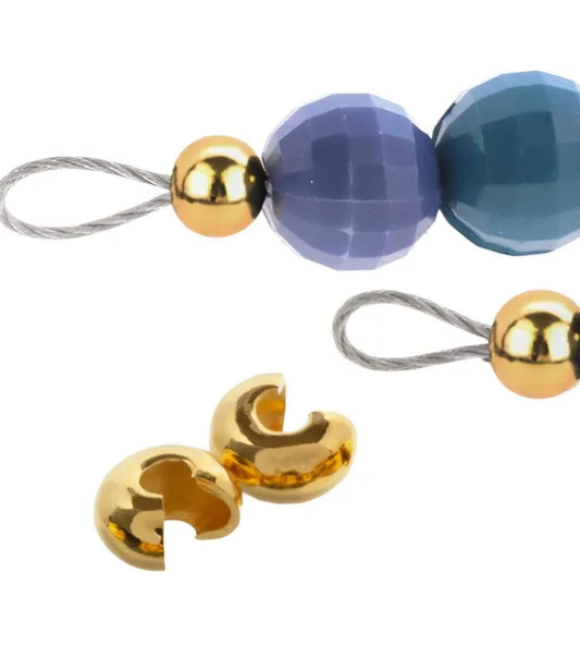 Gold Plated Zircon Stone T Lock -1
