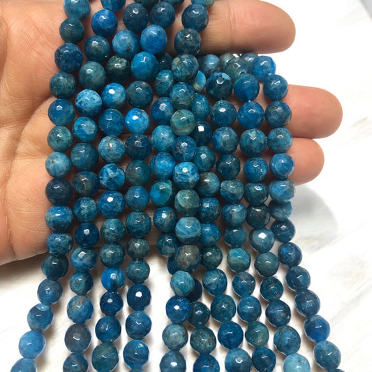 Faset Kesim Apatit Taşı - 8 mm